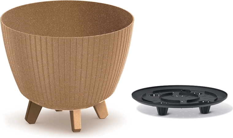 Bloempot Lamia Eco Wood 28,8 cm naturo