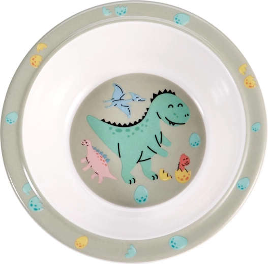 Kinder melamine kom 0,4 l (16 cm) - mix van decoren - 1 stuk