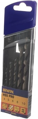 IRWIN HSS PRO metaalboorset 4–10 mm