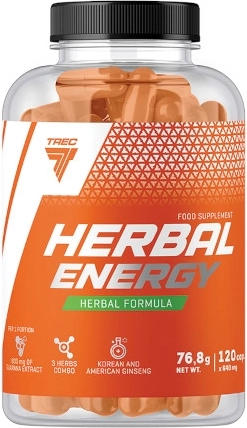 Trec kruidenergie 120 capsules