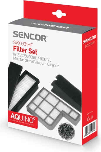 Filterset voor Sencor SVC 500x-stofzuigers