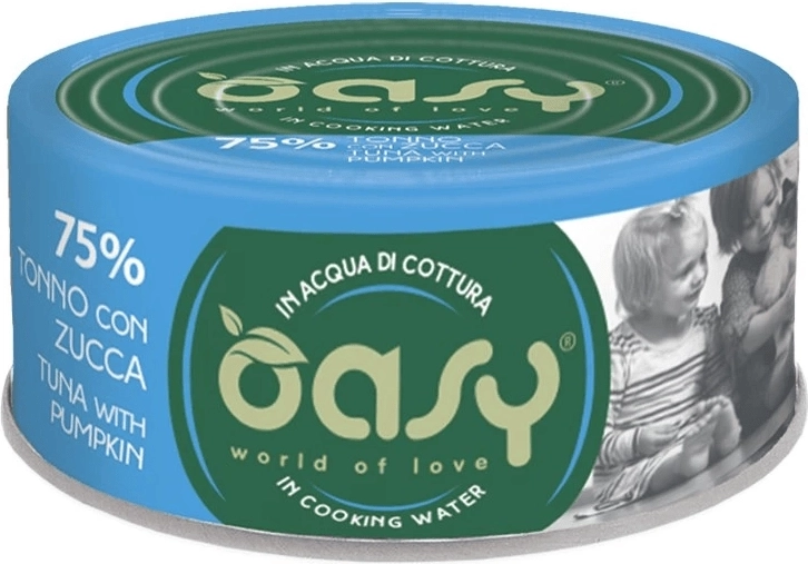 Oasy More Love tonijn met pompoen 70 g