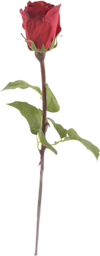 Kunstroos bordeaux 51 cm