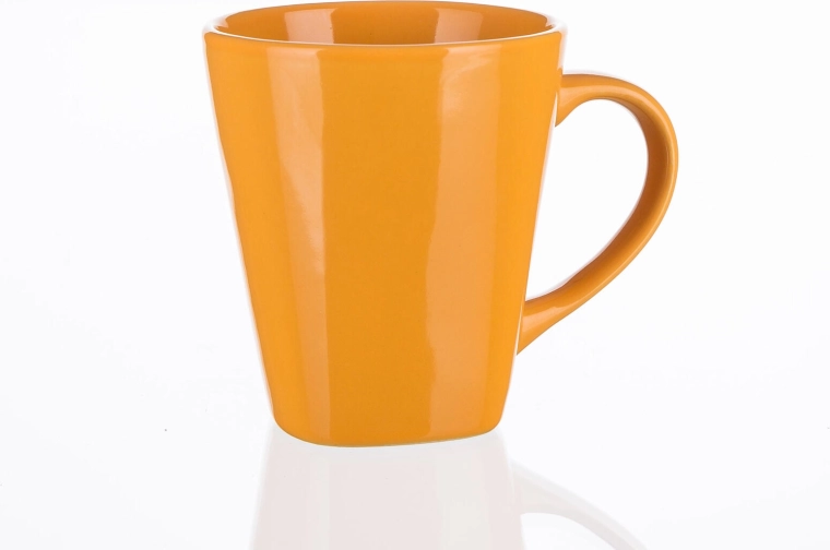 Keramische mok Asymo oranje 180 ml