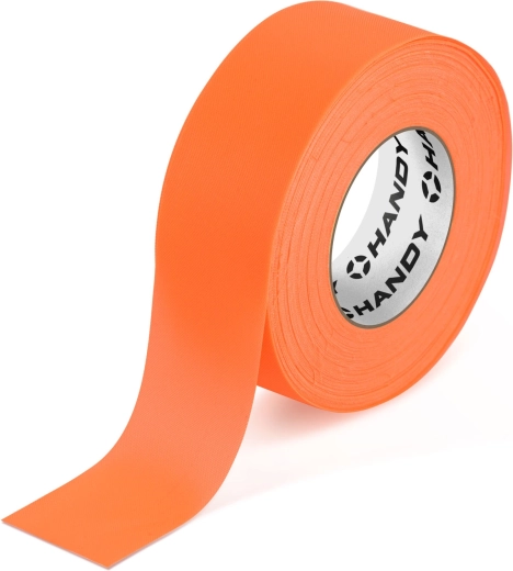 Fluorescerend afzetlint oranje 75 m × 25 mm