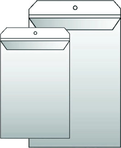 Transparante hanghoes voor documenten A5 helder