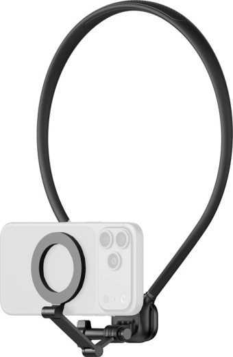 AOCHUAN telefoonhouder voor om de nek Free MG1 zwart