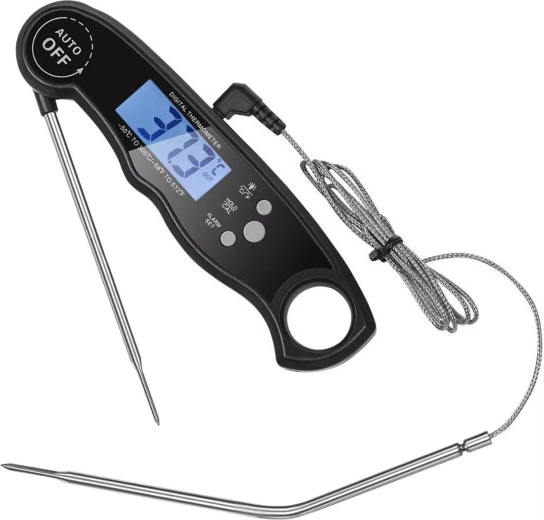 Digitale keukenthermometer voor vlees RENEW FORCE met 2 sondes