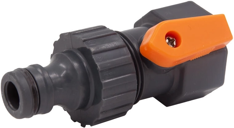 Adapter met ventiel 3/4" binnendraad