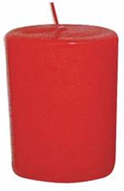 Geurkaars met rozengeur, rood 4 × 4,9 cm