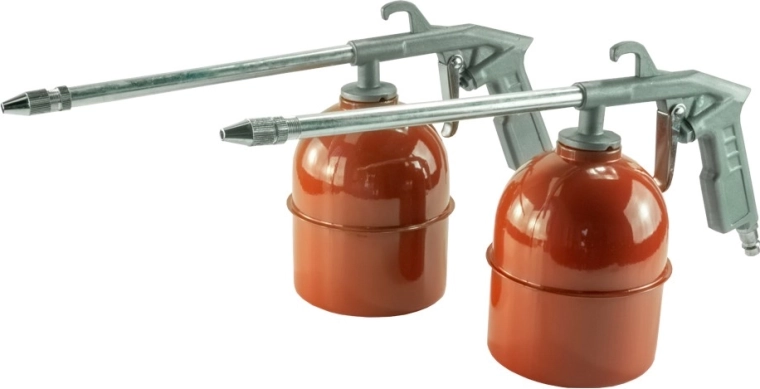 Set van pneumatische oliesproeipistolen 900 ml - 2 stuks