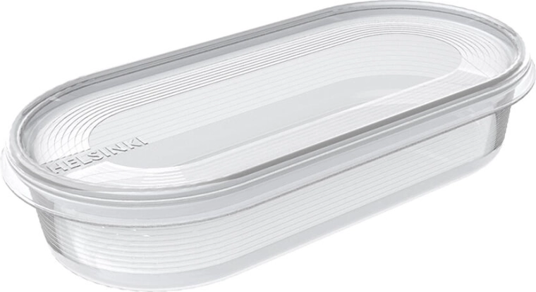 Ovale voedseldoos HELSINKI 0,4 l