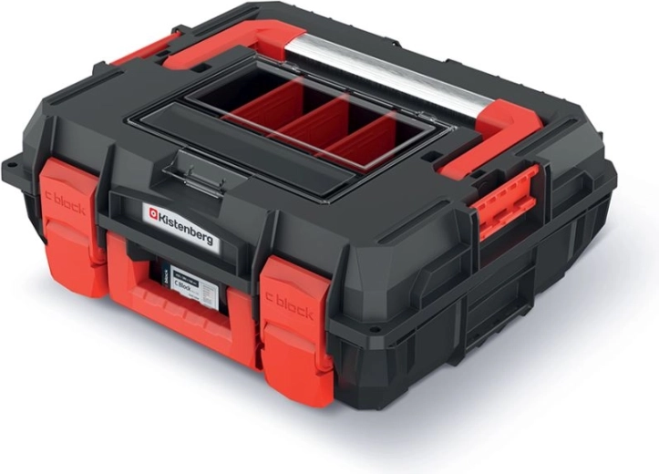 Gereedschapskoffer C Block Alu Log 45 × 38 × 16,8 cm zwart