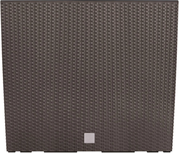 Hoge plantenbak Rato Case met inzet en irrigatie umbra 58 × 18 × 49,8 cm