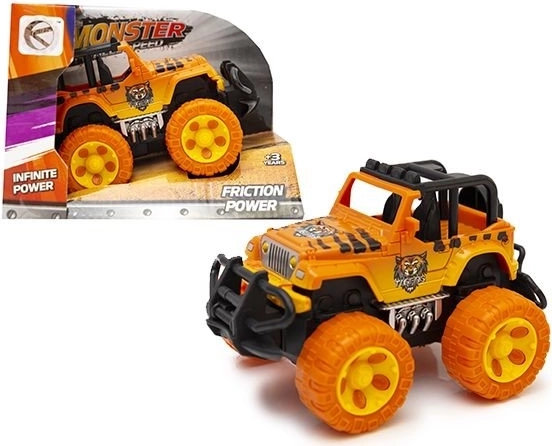 Terreinjeep met frictie-aandrijving - 1 stuk