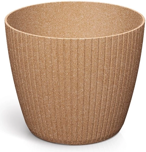 Bloempot Lamia Eco Wood 13,8 cm naturo