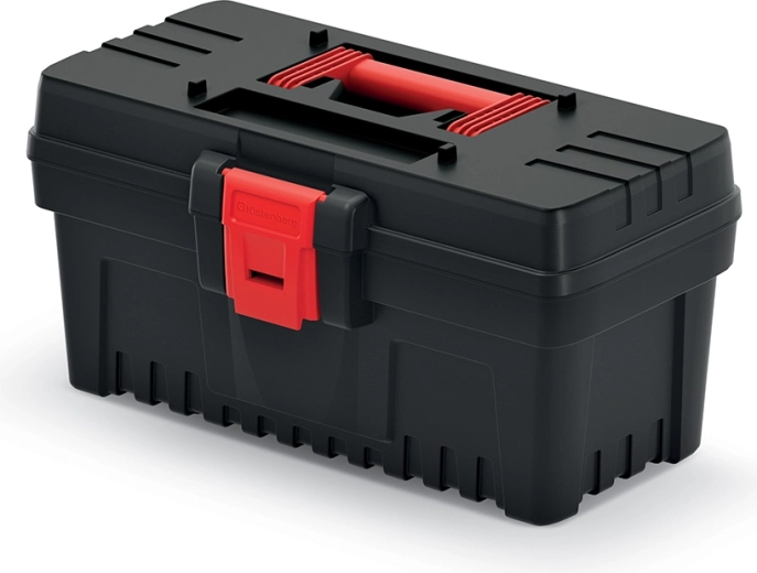 Gereedschapskoffer Prosperplast Dark 40, 36 × 19,3 × 18,6 cm, zwart
