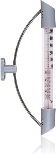Raamthermometer 23 cm van plastic en metaal