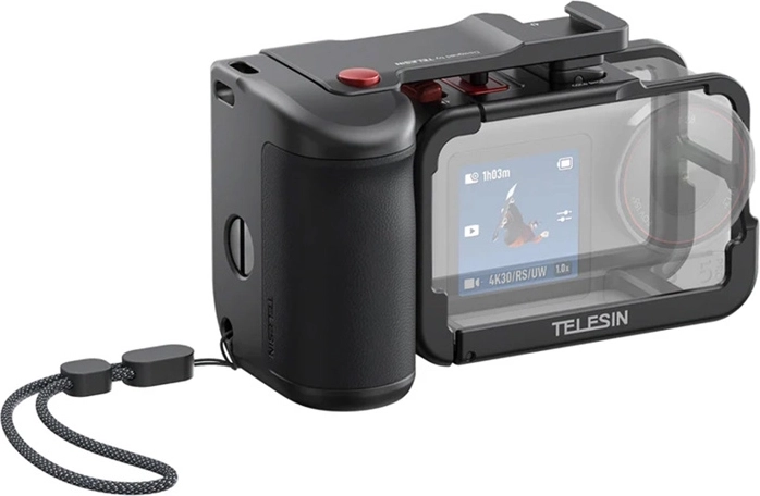 Telesin beschermhoes met handgreep voor DJI Osmo Action 3/4/5