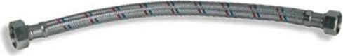 Roestvrijstalen aansluitslang M3/8" x M3/8", 40 cm
