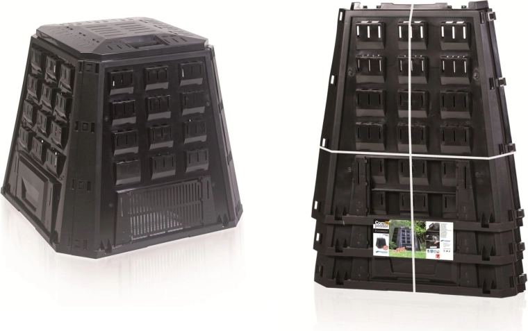 Composteerbak Evogreen 420 l zwart