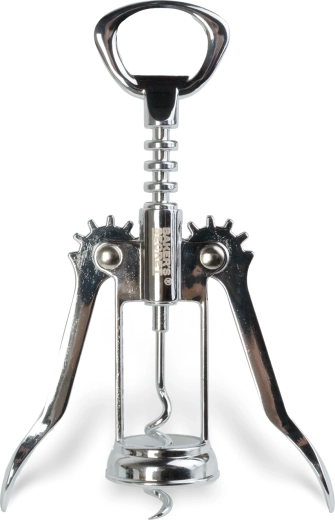 Baker's Secret metalen vleugelkurkentrekker voor wijn 16,5 cm