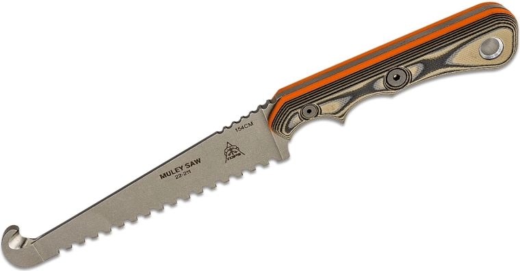 TOPS Knives Muley Skinner en Muley Saw combo met leren schede