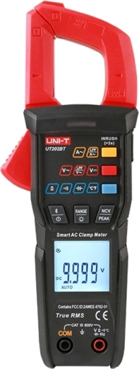 Uni-T UT202BT slimme stroomtangmultimeter met Bluetooth