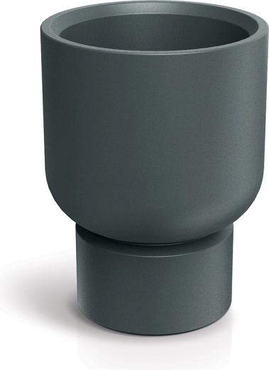Bloempot Molta Base Round Midl 40 cm grafiet