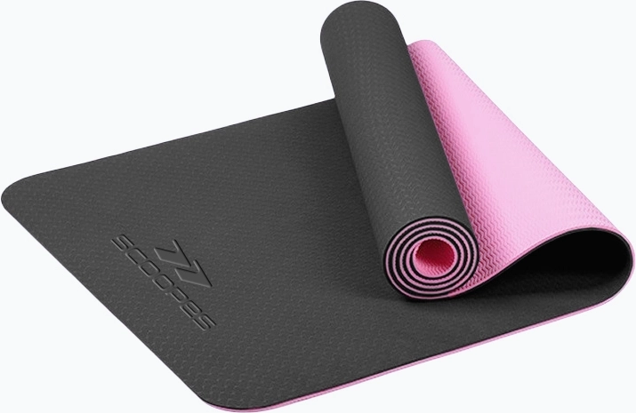 Fitnessmat TPE Balance 10 roze/zwart