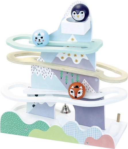 Vilac houten knikkerbaan Island