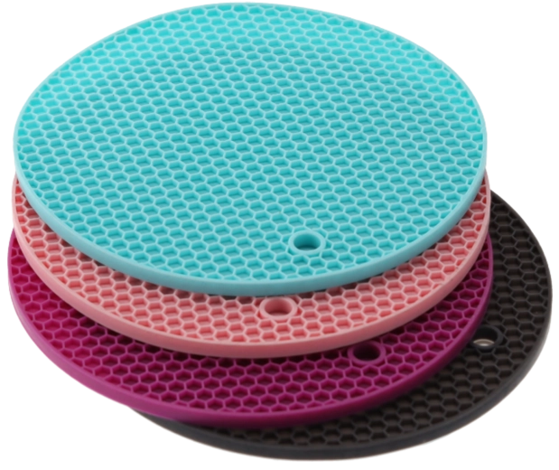 Siliconen onderzetter voor pannen 18 cm