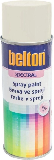 Spuitlak BELTON RAL 9010 wit mat 400 ml