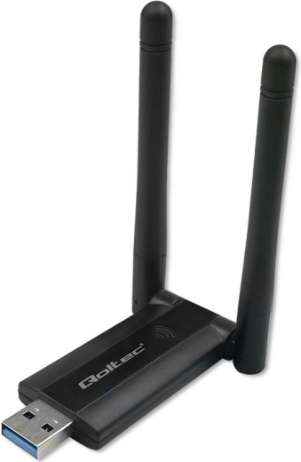 Snelle draadloze USB Wi-Fi adapter DUAL met antennes