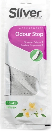 Silver Odour Stop inlegzool met actief kool (op maat te knippen) 34–45
