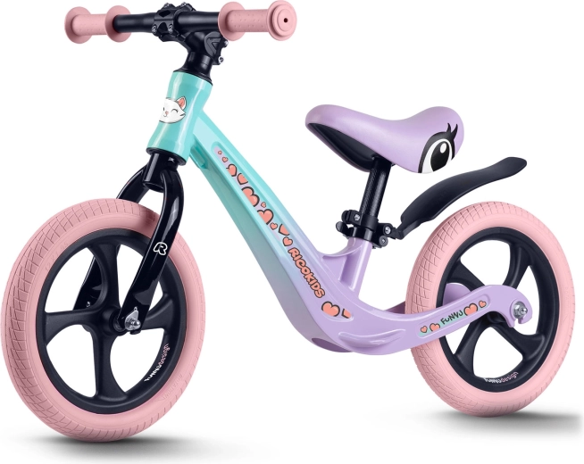 Kinderloopfiets Ricokids Funnu met magnesium frameconstructie