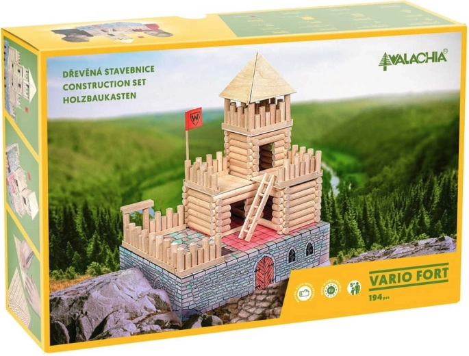 Walachia Vario Fort houten bouwset voor een vesting