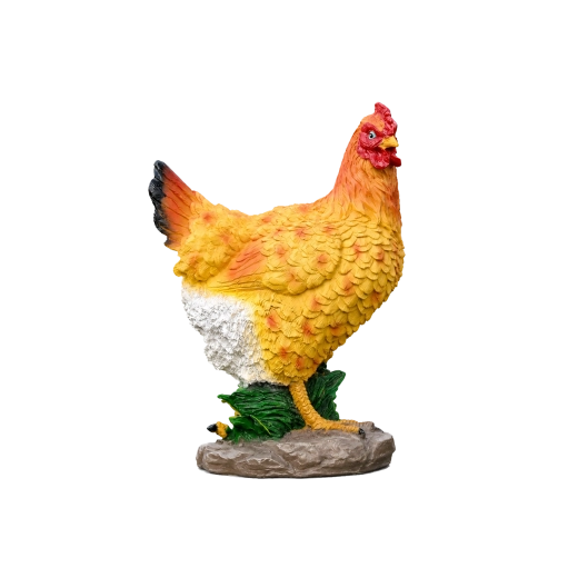 Decoratieve kipfiguur 22 × 13 × 28 cm