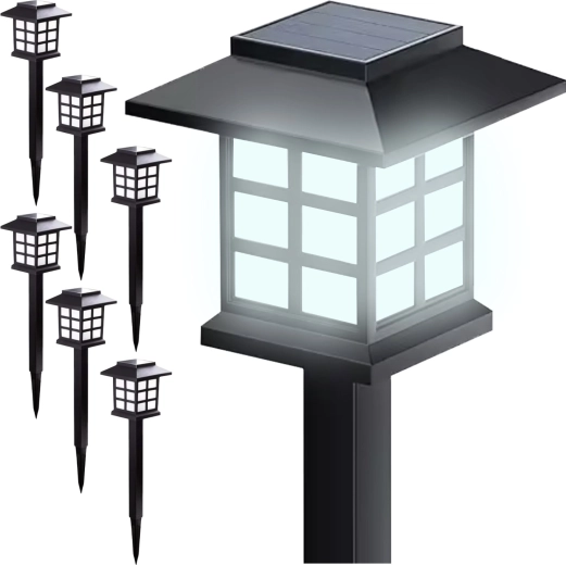 Solar tuin-LED-lampen Gardlov – set van 6 stuks