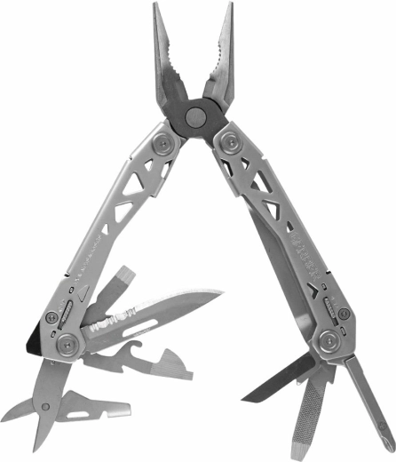Multitool Gerber Suspension NXT, 13 functies, roestvrij staal