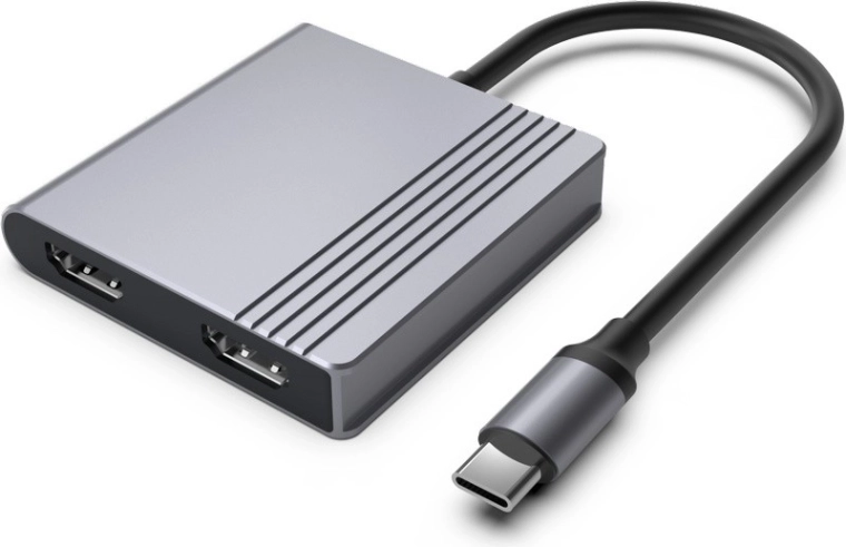 USB‑C-adapter 3-in-1 met HDMI, USB en Power Delivery, sterren‑grijs