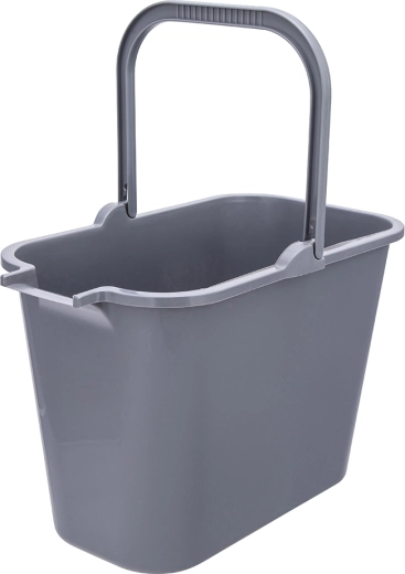 Grijze dweilemmer 12 l