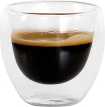 Glazen espressokopje van dubbelwandig borosilicaatglas 100 ml TORO