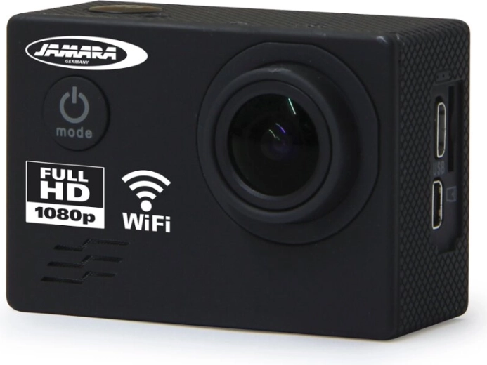 JAMARA Camara full hd pro wifi v2 actiecamera zwart