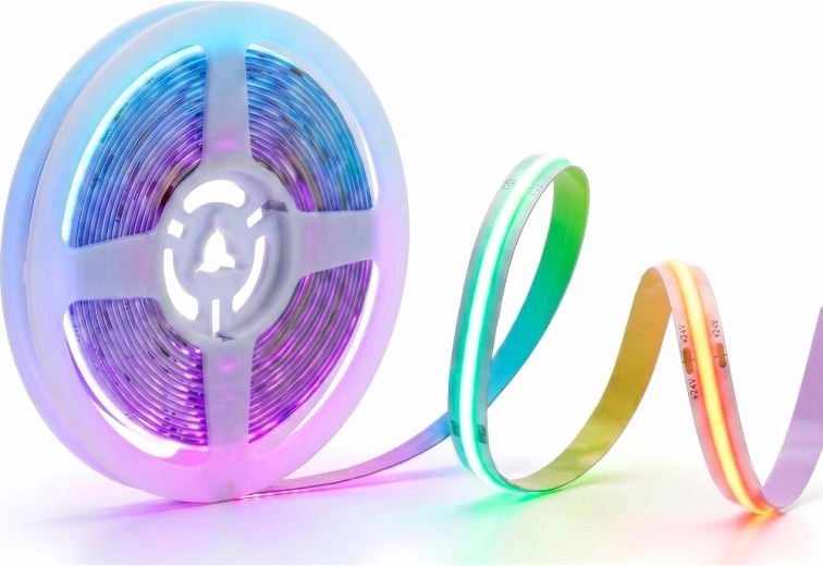 Retlux RGB COB-ledstrip 5 m 24 V