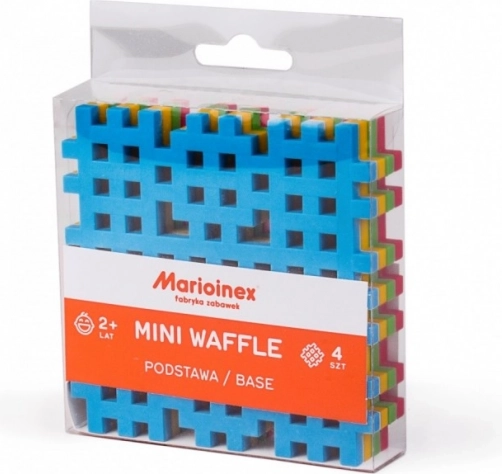 Constructieset Mini Waffle Mini Basis 4 stuks
