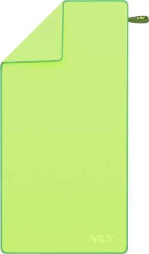Sneldrogende microvezel handdoek NILS NCR12 groen 180 × 100 cm
