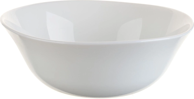Glazen kom Parma 12 cm wit