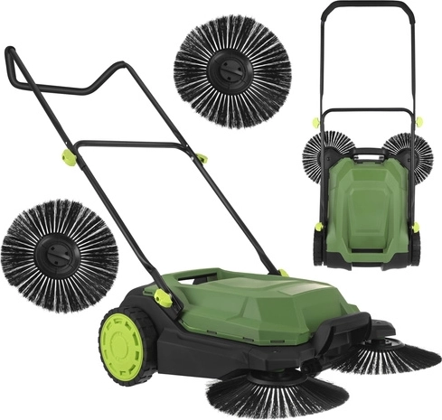 Handveegmachine GARDLOV Nexo 68 cm met 24 l opvangbak