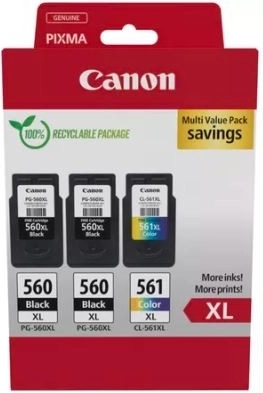 Multipack Canon PG-560XL en CL-561XL